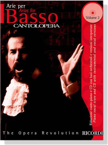 Cantolopera【CD+樂譜】Arie Per Basso- Volume 2