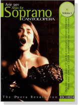 Cantolopera【CD+樂譜】Arie Per Soprano - Volume 3