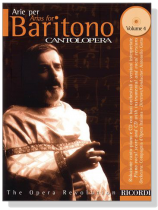 Cantolopera【CD+樂譜】Arie Per Baritono- Volume 4