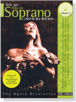 Cantolopera【CD+樂譜】Arie Per Soprano - Volume 5