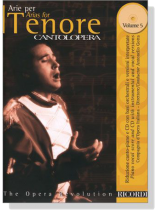 Cantolopera【CD+樂譜】Arie Per Tenore- Volume 5