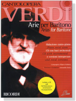 Cantolopera : Verdi【CD+樂譜】Arie per Baritono／Arias for Baritone