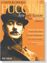 Cantolopera : Puccini【CD+樂譜】Arie per Tenore , Volume 2 Cantolopera : Puccini【CD+樂譜】Arie per Tenore , Volume 2