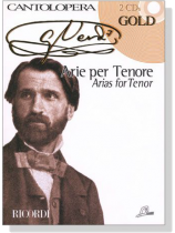 Verdi Gold【CD+樂譜】Arie per Tenore/Arias for Tenor Verdi Gold【CD+樂譜】Arie per Tenore/Arias for Tenor