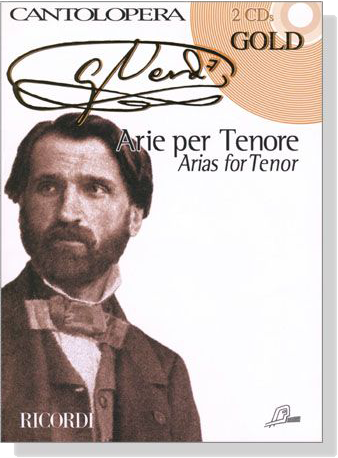Verdi Gold【CD+樂譜】Arie per Tenore/Arias for Tenor Verdi Gold【CD+樂譜】Arie per Tenore/Arias for Tenor