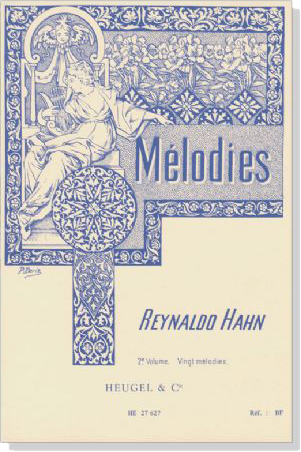 Reynaldo Hahn Mélodies : 2e Volumes- Vingt mélodies