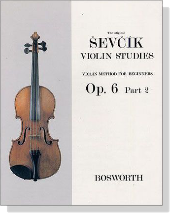 Sevcik Violin Studies【Op. 6 , Part 2】Violin Method For Beginners