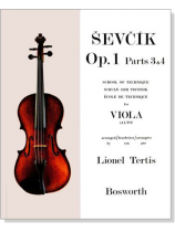 Sevcik【Op. 1 , Part 3 and 4】school of technique for Viola Sevcik【Op. 1 , Part 3 and 4】school of technique for Viola