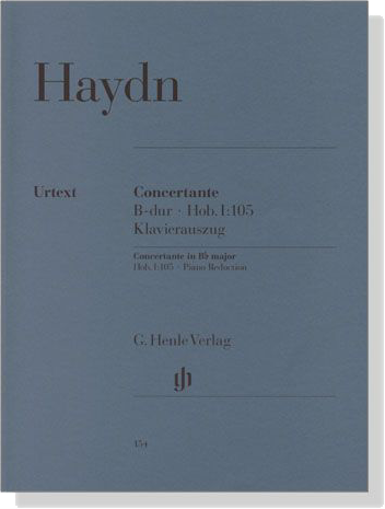 Haydn【Concertante B-dur , Hob.Ⅰ: 105】Klavierauszug