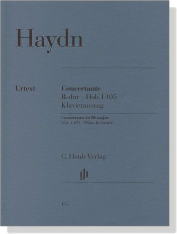 Haydn【Concertante B-dur , Hob.Ⅰ: 105】Klavierauszug Haydn【Concertante B-dur , Hob.Ⅰ: 105】Klavierauszug