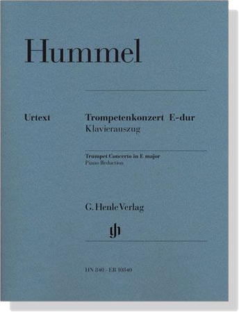 Hummel【Trompetenkonzert E-dur】Klavierauszug Hummel【Trompetenkonzert E-dur】Klavierauszug