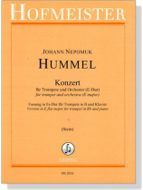 Hummel【Konzert , E-Dur】für Trompete und Orchester Hummel【Konzert , E-Dur】für Trompete und Orchester
