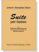J.S. Bach【Suite per basso】für Basstuba J.S. Bach【Suite per basso】für Basstuba