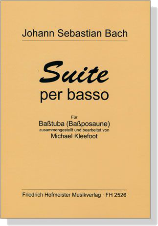 J.S. Bach【Suite per basso】für Basstuba