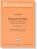 Karl Stamitz【Konzert, Es-Dur -Darmstädter Konzert-】für Klarinette in B & Orchester for Clarinet in B♭& Piano Karl Stamitz【Konzert, Es-Dur -Darmstädter Konzert-】für Klarinette in B & Orchester for Clarinet in B♭& Piano