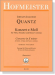 Johann Joachim Quantz【Konzert e-Moll , QV5 : 113】für Flöte, Streicher und Basso Continuo