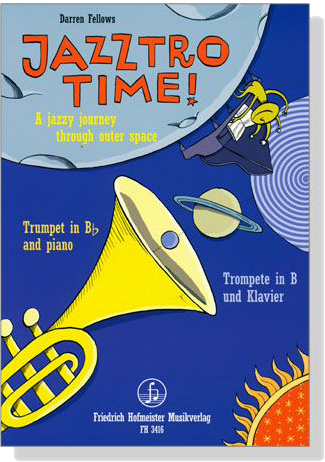 Jazztro Time for Trumpet in B♭ and Piano