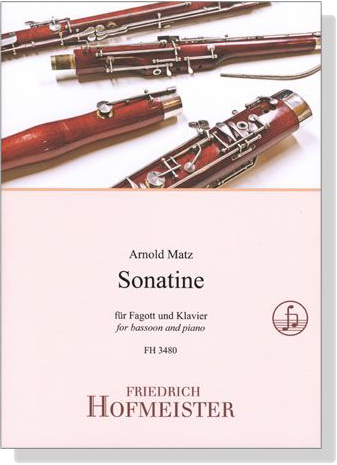 Arnold Matz【Sonatine】für Fagott und Klavier