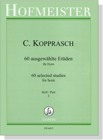 Kopprasch【60 selected studies】for Horn , Part 2