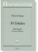 Wenzel Hause【30 Etüden】für Fagott (Posaune, Bariton) Wenzel Hause【30 Etüden】für Fagott (Posaune, Bariton)