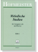 【Melodische Studien】für Trompete in B und Klavier , Heft 1