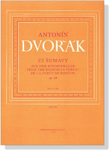 Dovorak【From The Bohemian Forest , Op. 68】Piano 4 ms