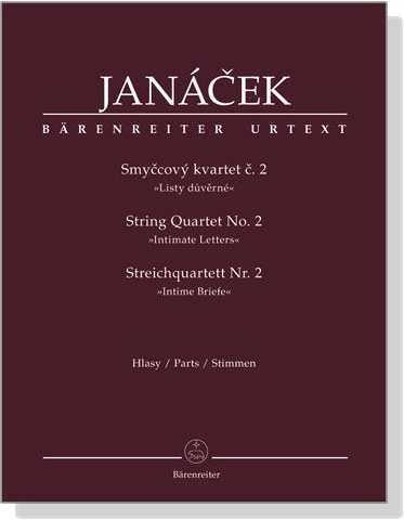 Janácek【String Quartet , No. 2 / Streichquartett Nr. 2】Intimate Letters