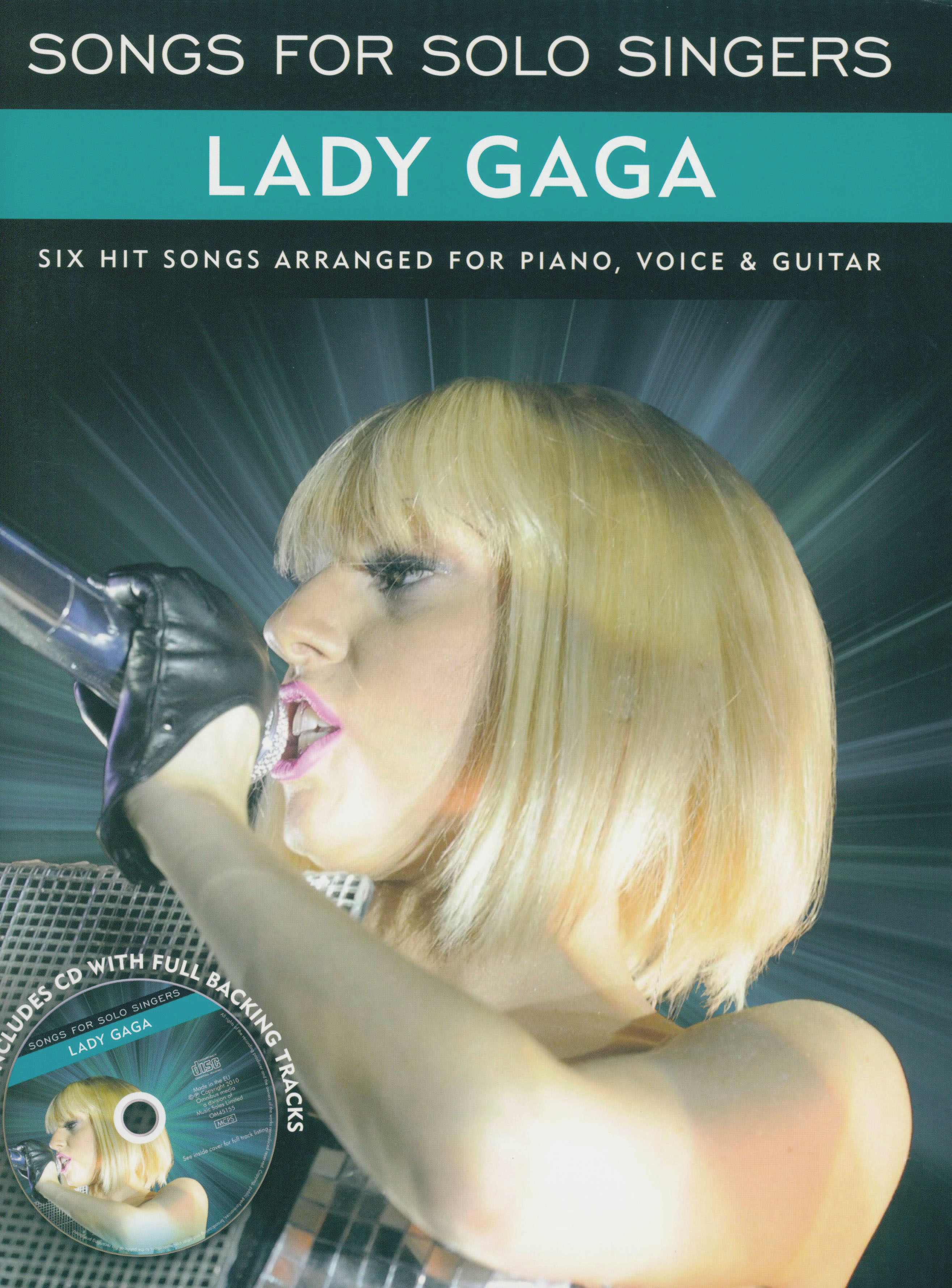 Songs For Solo Singers【CD+樂譜】Lady GaGa