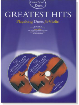 Guest Spot Duets : Greatest Hits Playalong For Violin【CD+樂譜】 Guest Spot Duets : Greatest Hits Playalong For Violin【CD+樂譜】