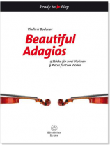 Vladimir Bodunov : Beautiful Adagios - 9 Pieces for two Violins Vladimir Bodunov : Beautiful Adagios - 9 Pieces for two Violins