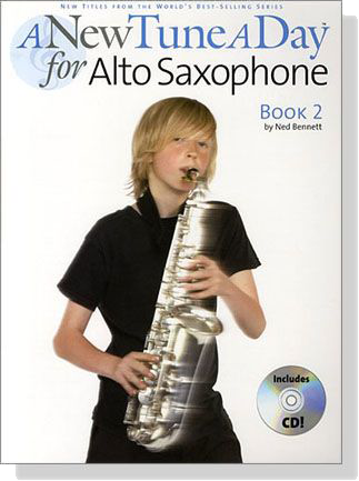 A New Tune a Day for Alto Saxophone【CD+樂譜】Book 2