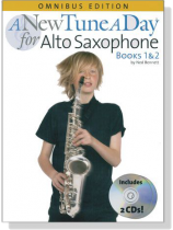 A New Tune a Day for Alto Saxophone , Omnibus Edition【2CDs】Book 1 & 2 A New Tune a Day for Alto Saxophone , Omnibus Edition【2CDs】Book 1 & 2