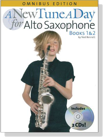 A New Tune a Day for Alto Saxophone , Omnibus Edition【2CDs】Book 1 & 2