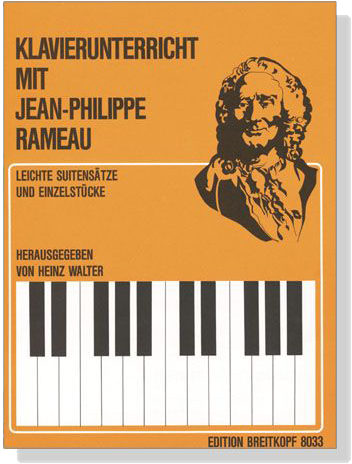 Klavierunterricht Mit【Jean-Philippe Rameau】Leichte Suitensätze und Einzelstücke