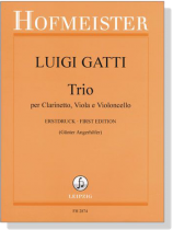 Luigi Gatti【Trio】per Clarinetto, Viola e Violoncello