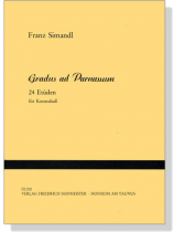 Franz Simandl【Gradus ad Parnassum , 24 Etüden】 für Kontrabaß Franz Simandl【Gradus ad Parnassum , 24 Etüden】 für Kontrabaß