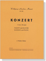 Mozart【Konzert B-Dur , K.V. 191】Fagott und Klavier Mozart【Konzert B-Dur , K.V. 191】Fagott und Klavier