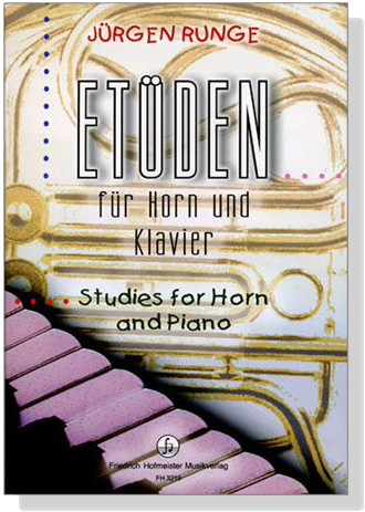 Jürgen Runge【Etüden】für Horn und Klavier