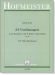 Jakob Dont 【24 Vorübungen op.37】 Für Viola übertragen