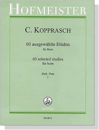 Kopprasch【60 selected studies】for Horn , Part 1