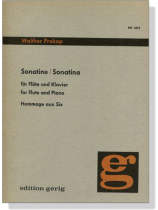 Walther Prokop【Sonatine】für Flöte und Klavier
