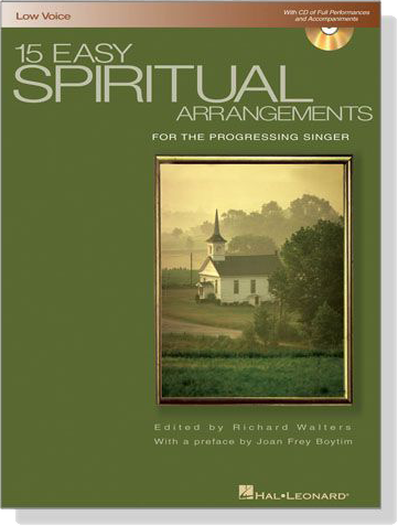 15 Easy Spiritual Arrangements【CD+樂譜】Low Voice 15 Easy Spiritual Arrangements【CD+樂譜】Low Voice