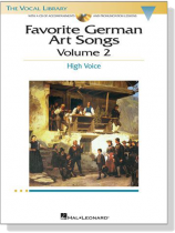 Favorite German Art Songs , Volume 2【CD+樂譜】High Voice Favorite German Art Songs , Volume 2【CD+樂譜】High Voice