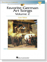 Favorite German Art Songs , Volume 2【CD+樂譜】Low Voice Favorite German Art Songs , Volume 2【CD+樂譜】Low Voice