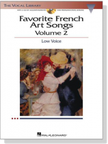Favorite French Art Songs , Volume 2【CD+樂譜】Low Voice Favorite French Art Songs , Volume 2【CD+樂譜】Low Voice
