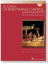 15 Easy Christmas Carol Arrangements【CD+樂譜】Low Voice 15 Easy Christmas Carol Arrangements【CD+樂譜】Low Voice
