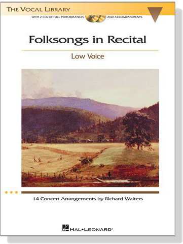 Folksongs in Recital【CD+樂譜】Low Voice Folksongs in Recital【CD+樂譜】Low Voice