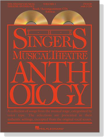 The Singer's Musical Theatre Anthology , Volume 1【CD+樂譜】Tenor