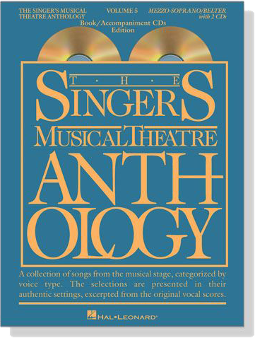 The Singer's Musical Theatre Anthology , Volume 5【CD+樂譜】Mezzo-Soprano／Belter