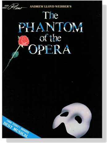 【The Phantom of the Opera】for Easy Adult Piano